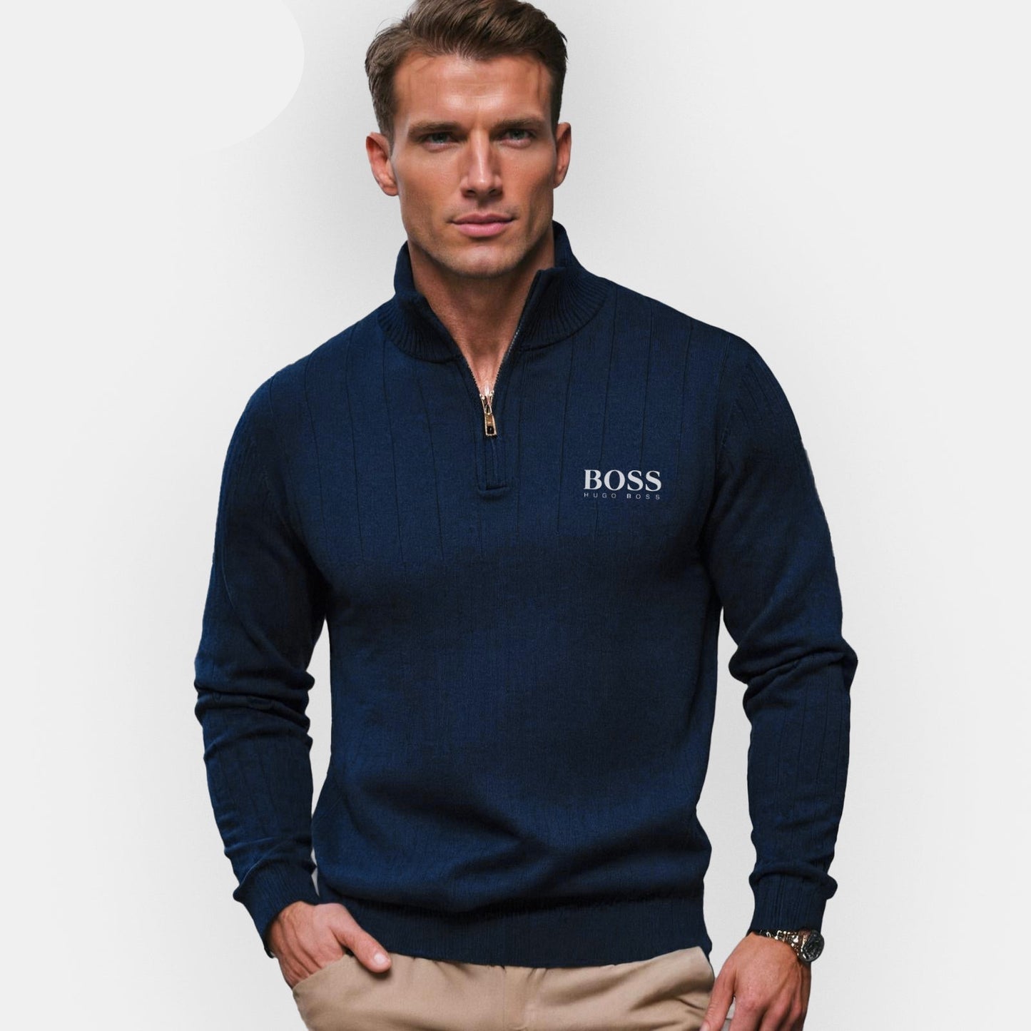 Pull zippé  (DÉSTOCKAGE)